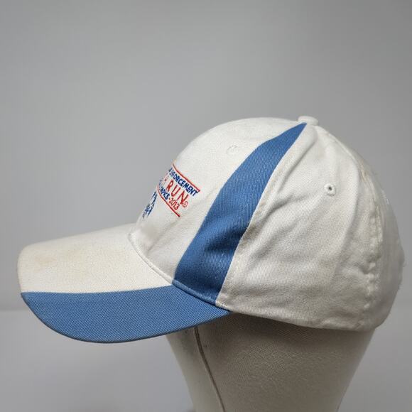 Illinois Law Enforcement Torch Run Strapback Baseball Cap White OS BWM Global - Picture 3 of 10